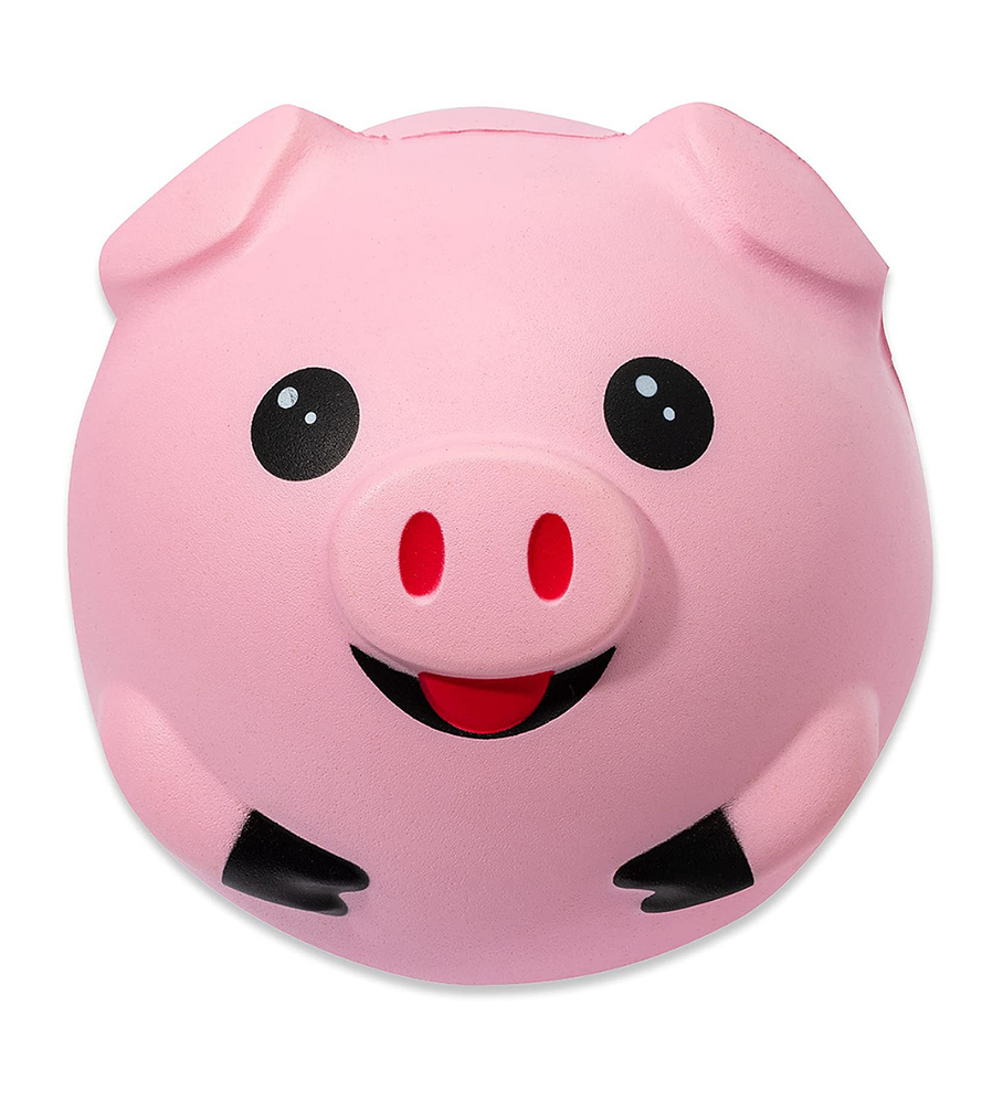 Pelota de Espuma de Chanchito Franklin Sports 15 cm Animal Ball Friends Pinky Pig