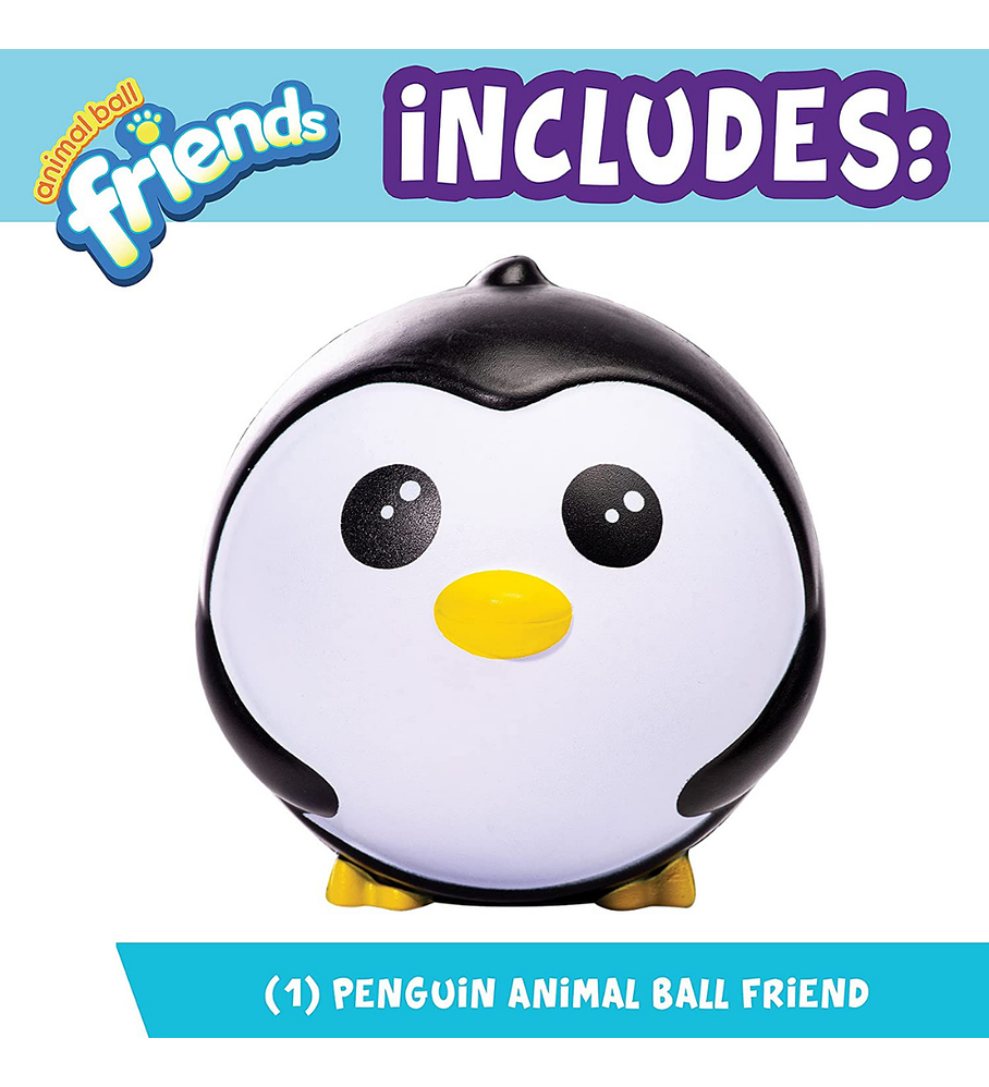 Pelota de Espuma de Pingüino Franklin Sports 15 cm Animal Ball Friends Pepper Penguin