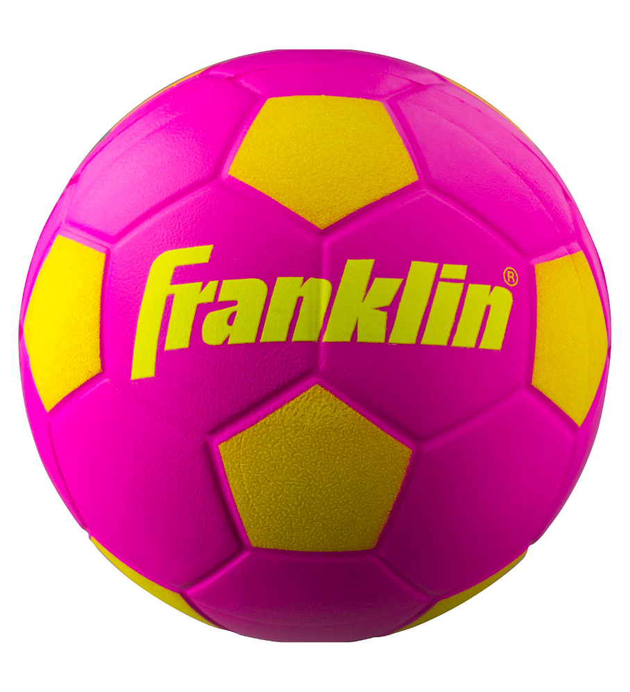 Balón de Fútbol de Espuma Rosada Franklin Sports Probrite 17 cm