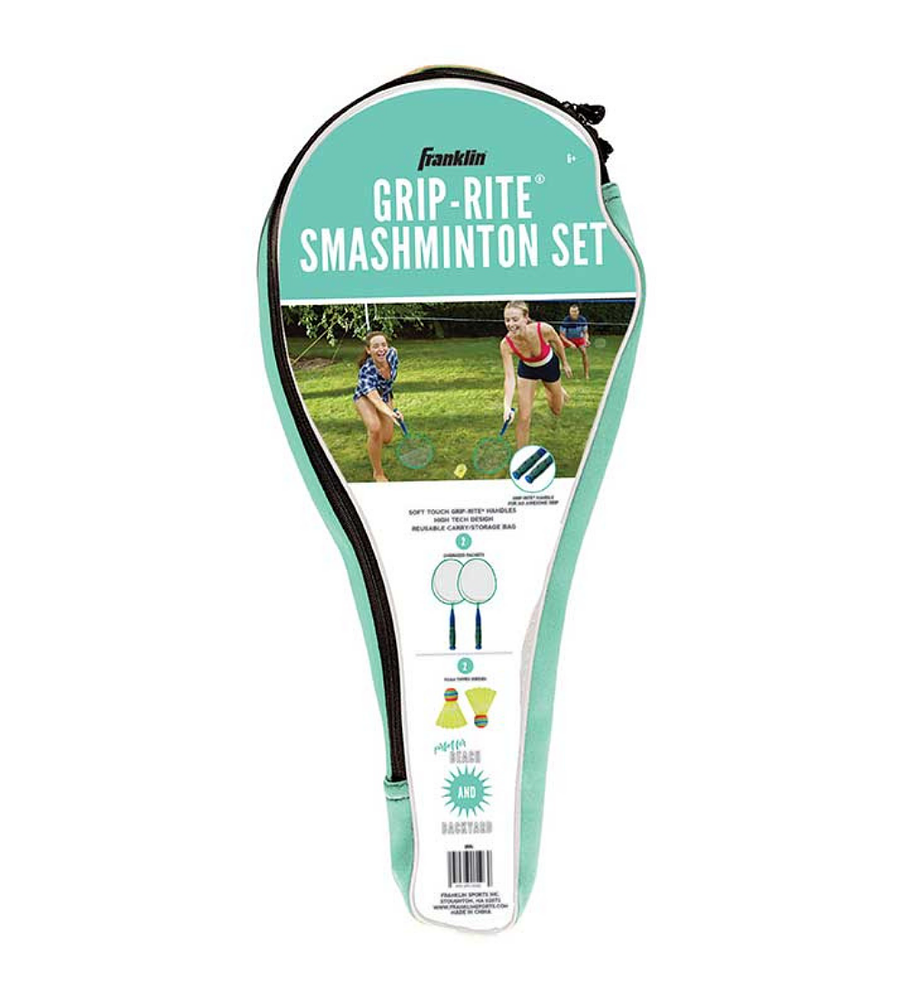 Raquetas de Smashminton Franklin Sports Grip-Rite Set + 2 Birdies