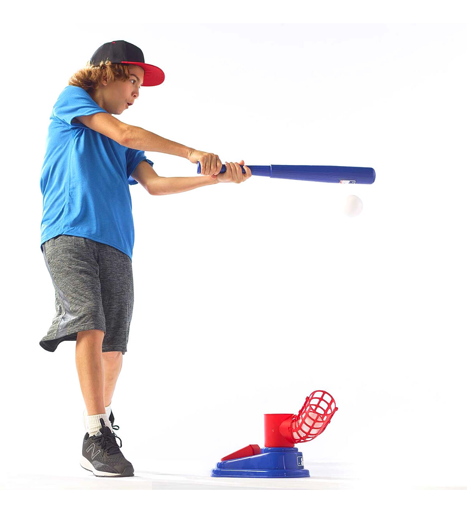 Set de Bateo Baseball MLB Franklin Sports Kids Pop a Pitch