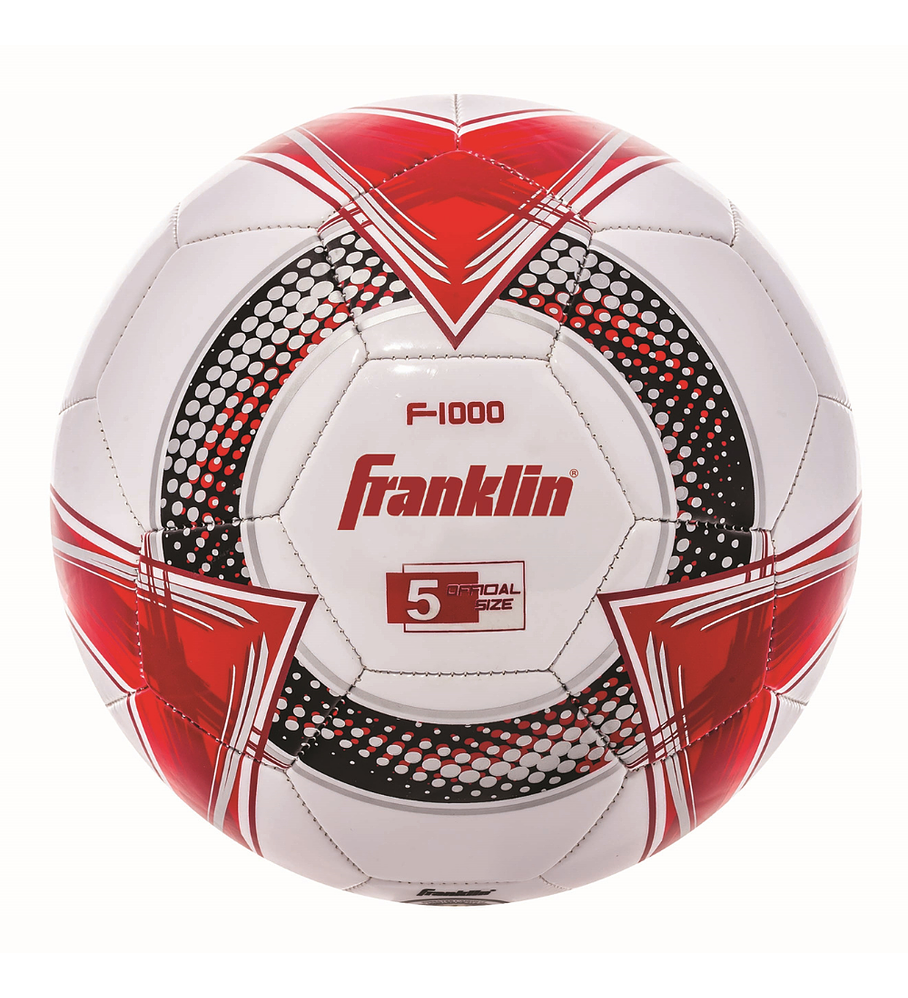 Balón Fútbol Rojo Franklin Sports Competition 1000 Tamaño 4