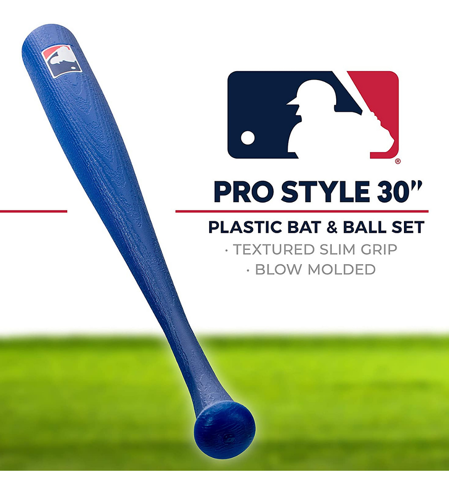 Bat de Baseball MLB Azul Franklin Sports 76 cm Pro Style Bat & Ball