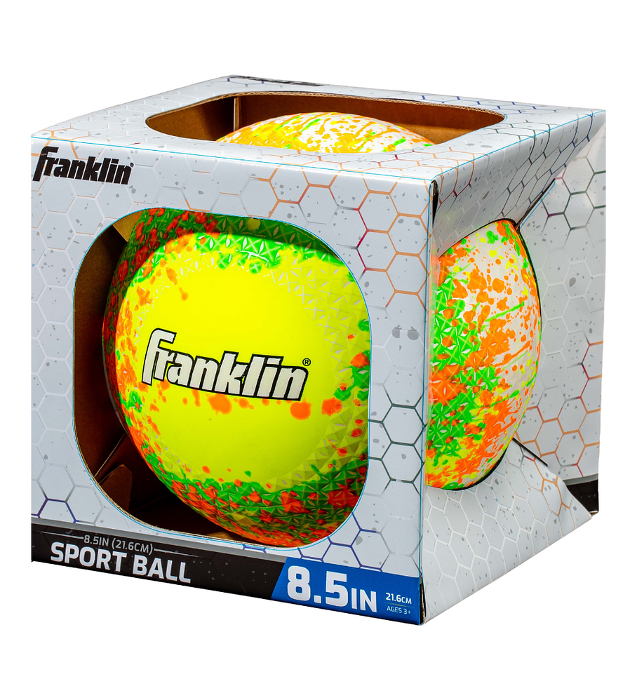 Balón de Juego Franklin Sports Splatter Playground 22 cm Morada