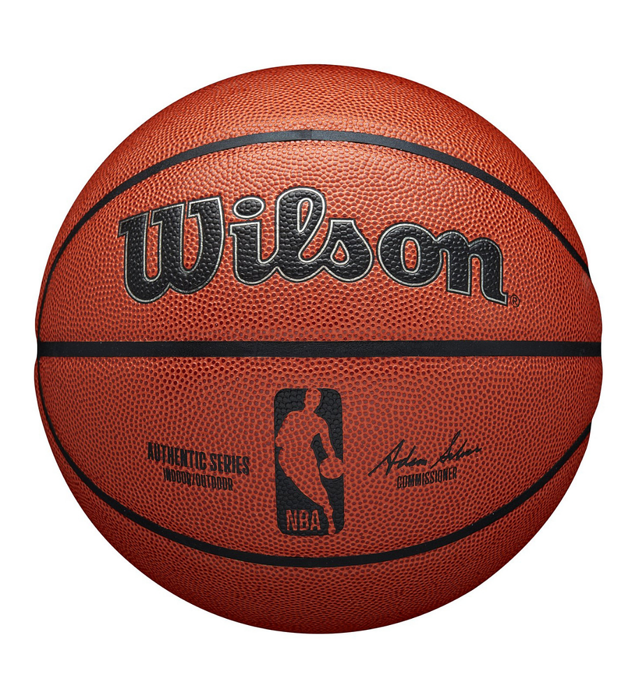 Balón Basketball Wilson NBA Authentic Series Indoor Outdoor Tamaño 7
