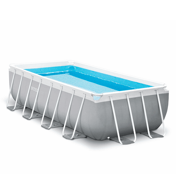 Piscina Estructural Intex Prisma Frame Set 400x200x122 Cm + Bomba + Escalera