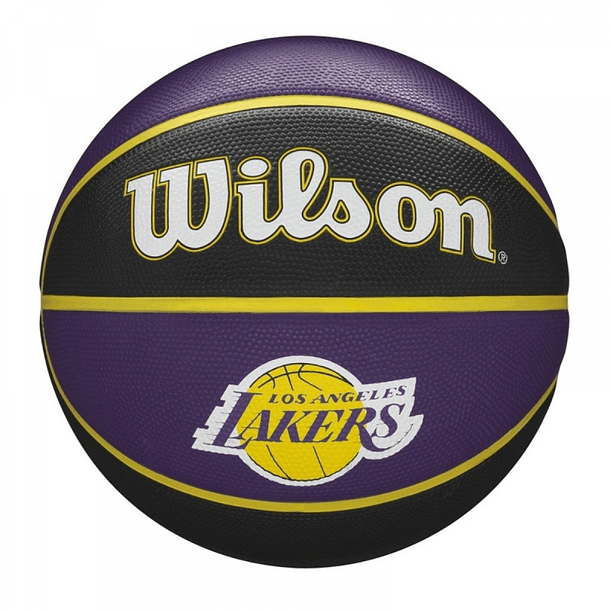 Balón Basketball Wilson NBA Team Tribute Los Angeles Lakers Tamaño 7