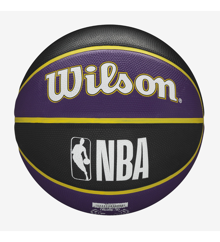 Balón Basketball Wilson NBA Team Tribute Los Angeles Lakers Tamaño 7