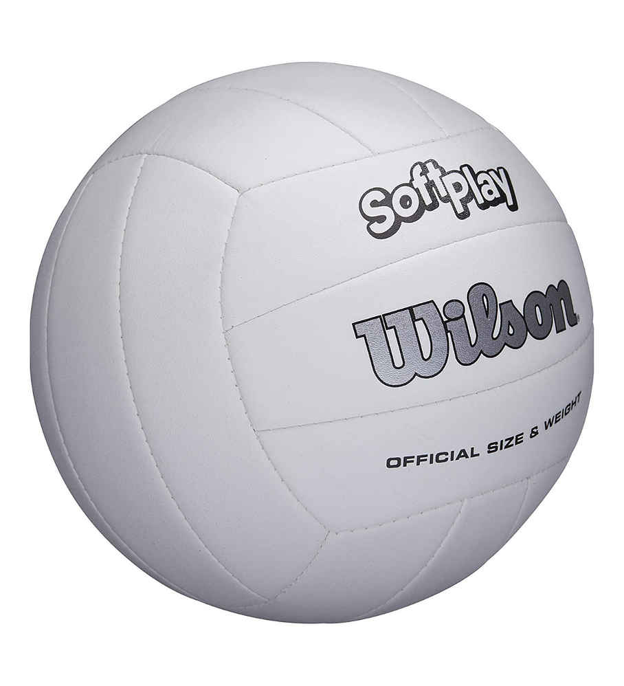 Balón Volleyball Wilson Soft Play Tamaño 5 Blanco