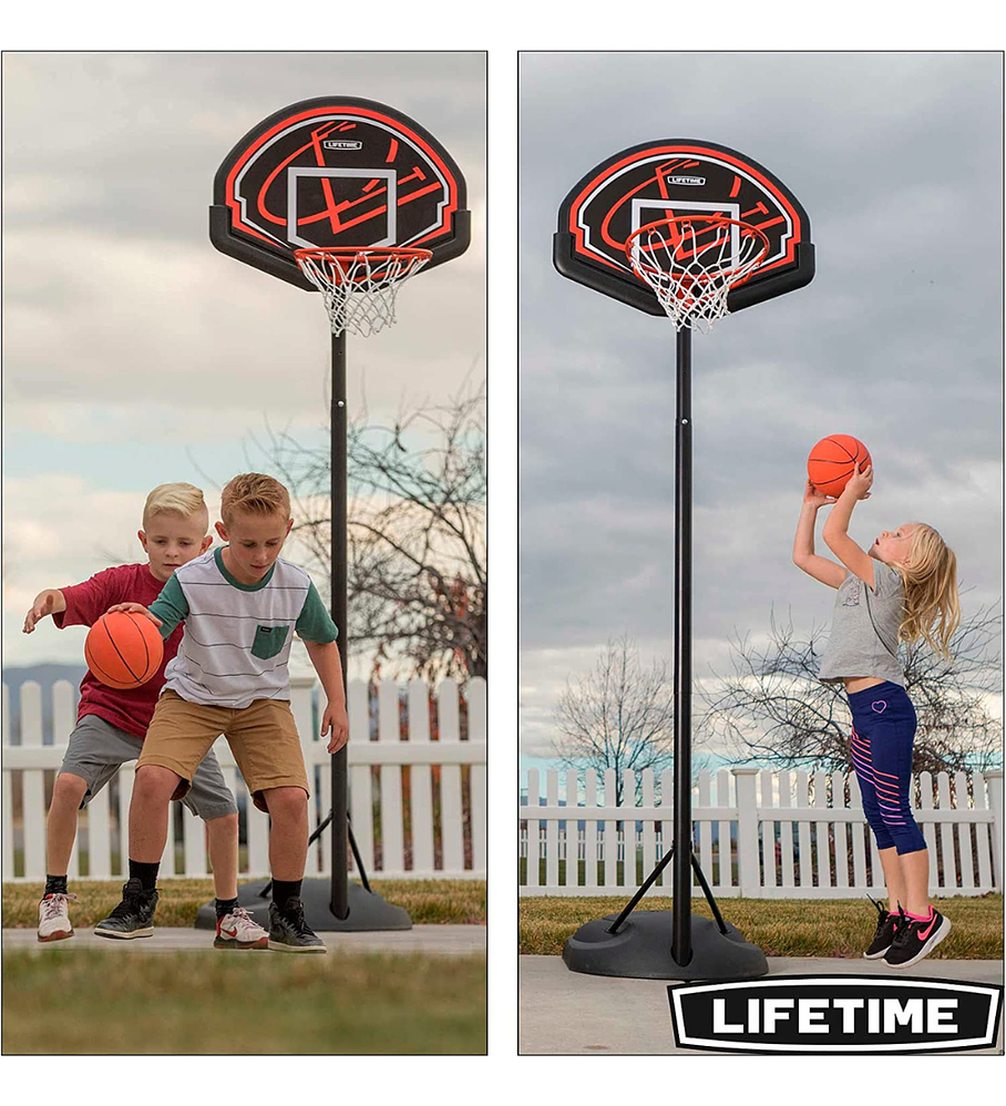 Aro de Basketball Portátil Lifetime Tablero Polietileno 81 x 58 cm 32″ Youth