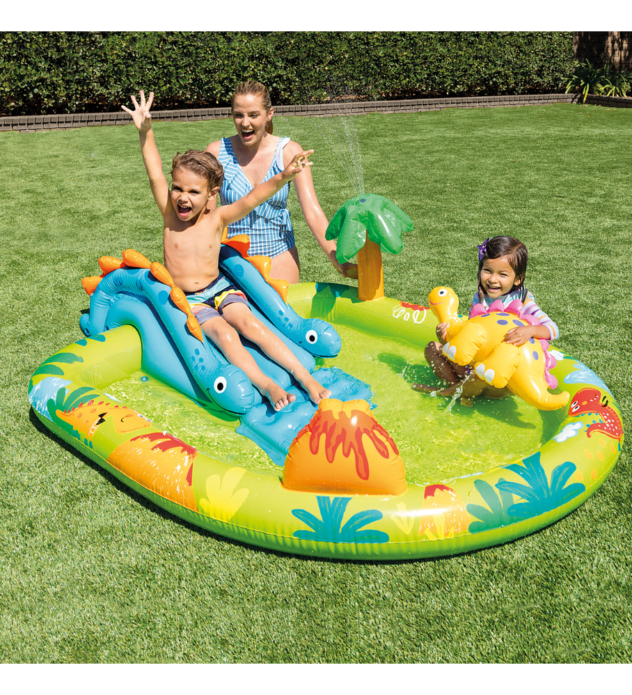 Centro de Actividad Inflable Intex Little Dino