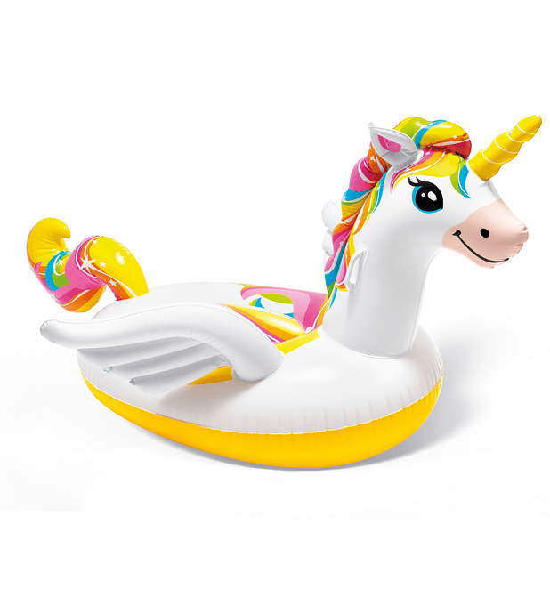 Flotador Inflable Diseño Intex Unicornio Encantado 198x140x97 Cm Enchanted Unicorn