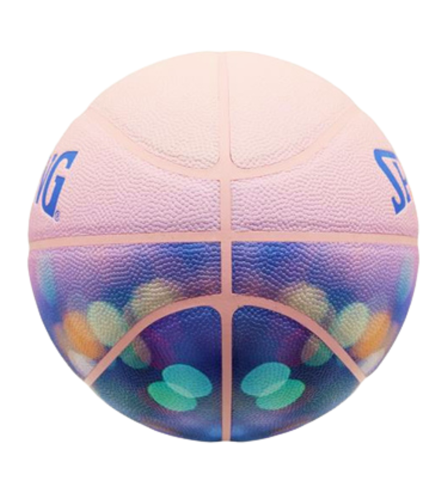 Balón Basketball Spalding Trend Nightfall Tamaño 7 Rosado