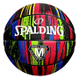 Balón Basketball Spalding Marble Series Tamaño 7 Rainbow Negro 1