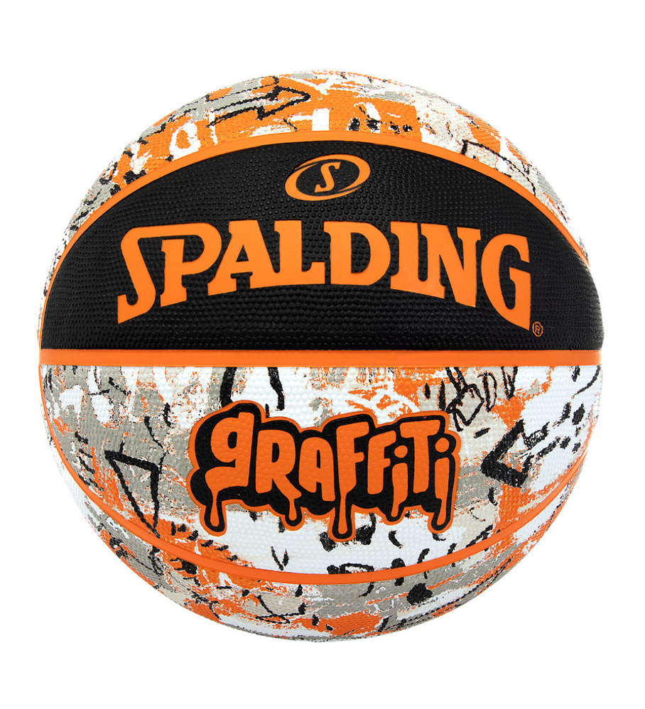 Balón Basketball Spalding Graffiti Tamaño 7 Naranja