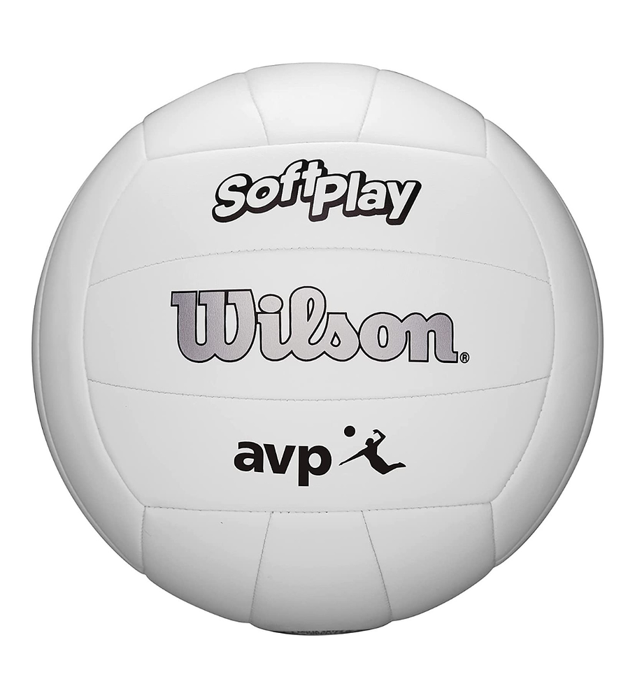 Balón Volleyball Wilson Soft Play AVP Tamaño 5 Blanco