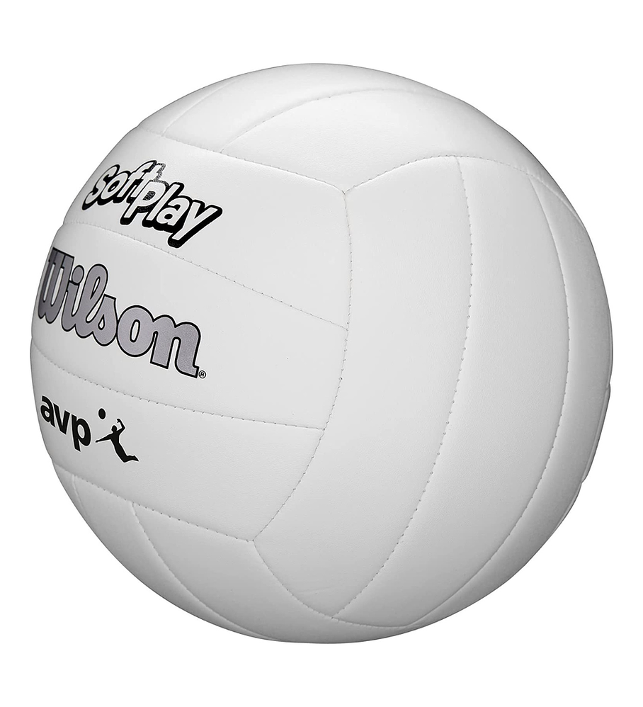 Balón Volleyball Wilson Soft Play AVP Tamaño 5 Blanco