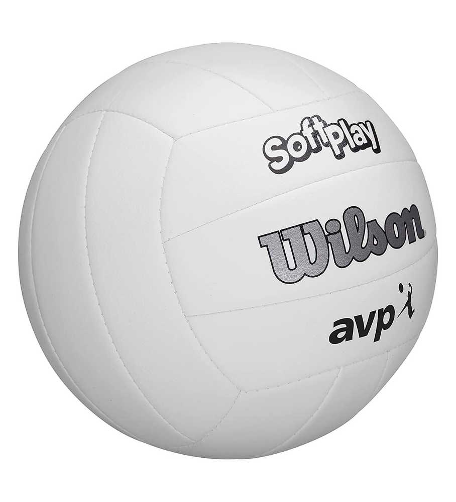 Balón Volleyball Wilson Soft Play AVP Tamaño 5 Blanco