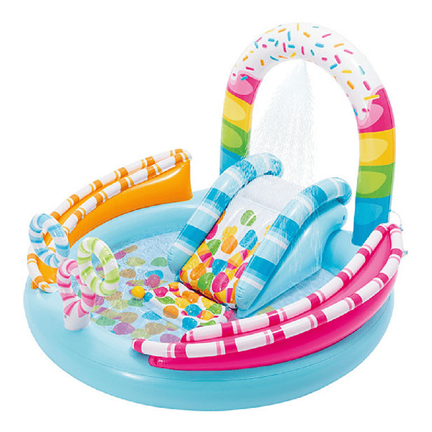 Centro de Actividad Inflable Intex Dulces Candy Fun