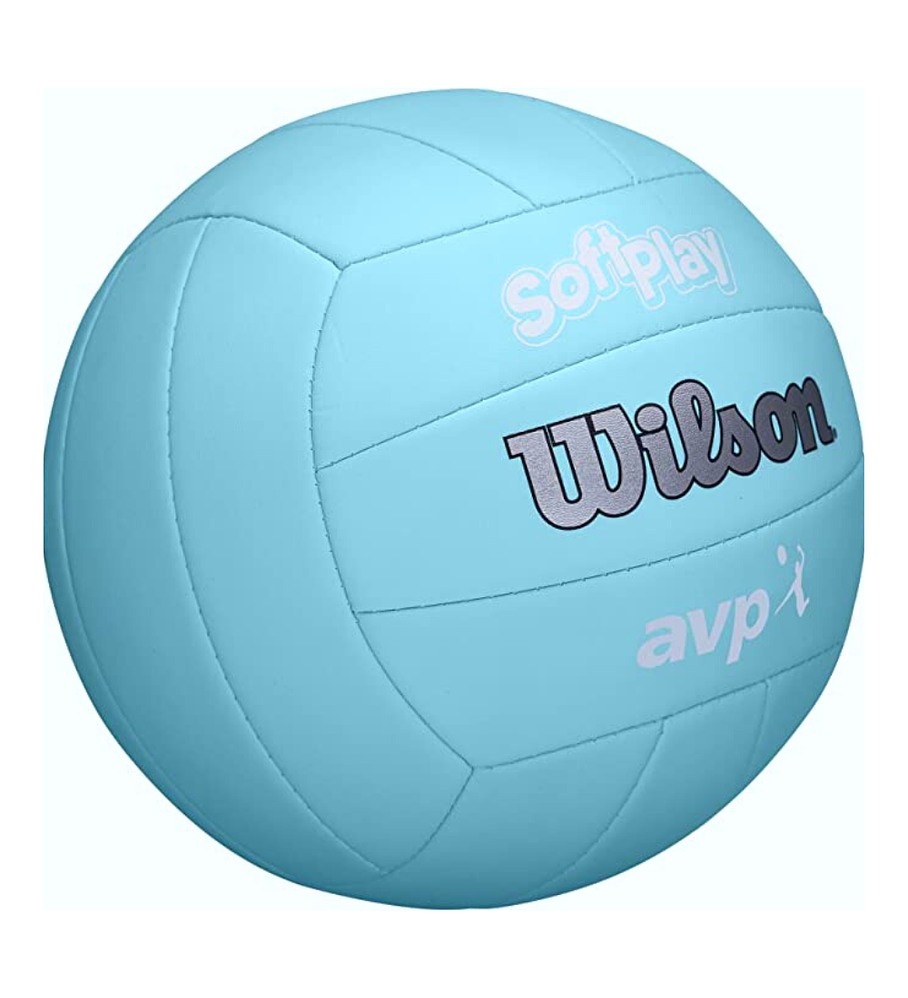 Balón Volleyball Wilson Soft Play AVP Tamaño 5 Azul