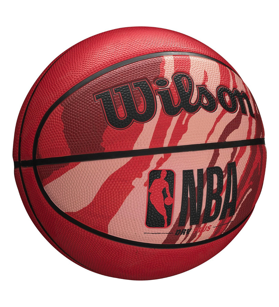 Balón Basketball Wilson NBA DRV Plus Outdoor Tamaño 7 Rojo Granito