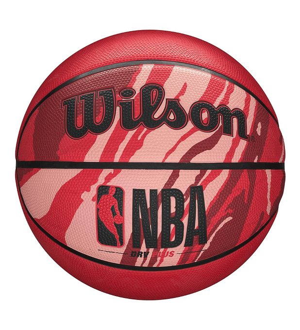 Balón Basketball Wilson NBA DRV Plus Outdoor Tamaño 7 Rojo Granito