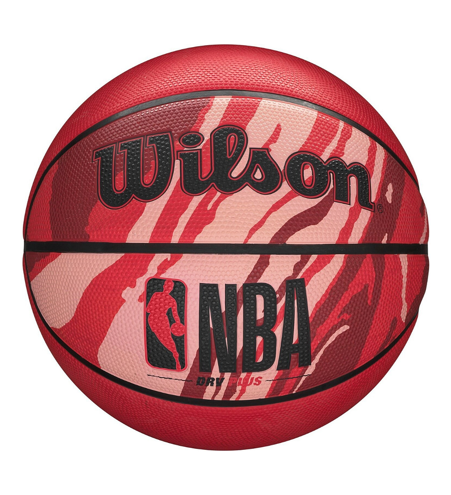Balón Basketball Wilson NBA DRV Plus Outdoor Tamaño 7 Rojo Granito