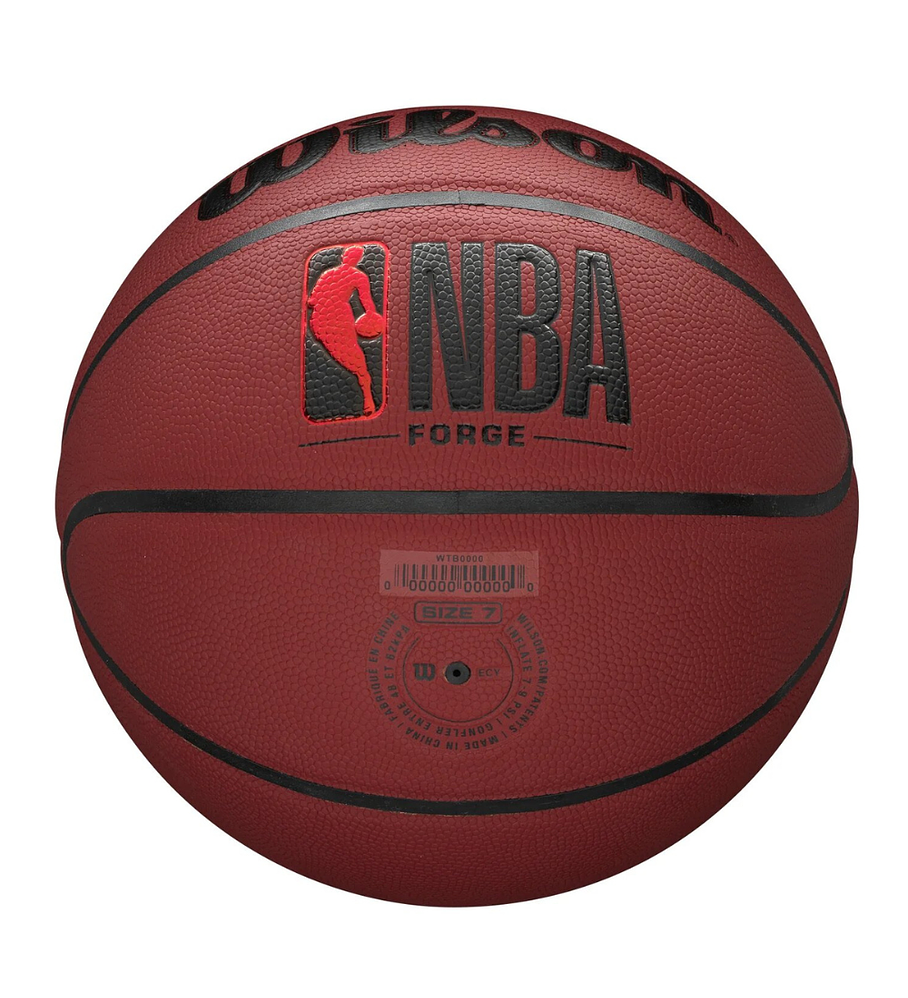 Balón Basketball Wilson NBA Forge Tamaño 7 Crimson