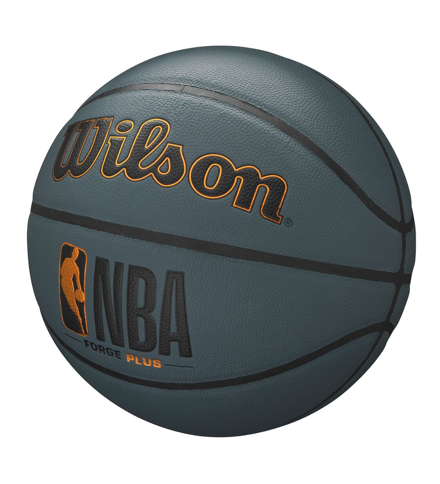 Balón Basketball Wilson NBA Forge Plus Tamaño 7 Gris Oscuro