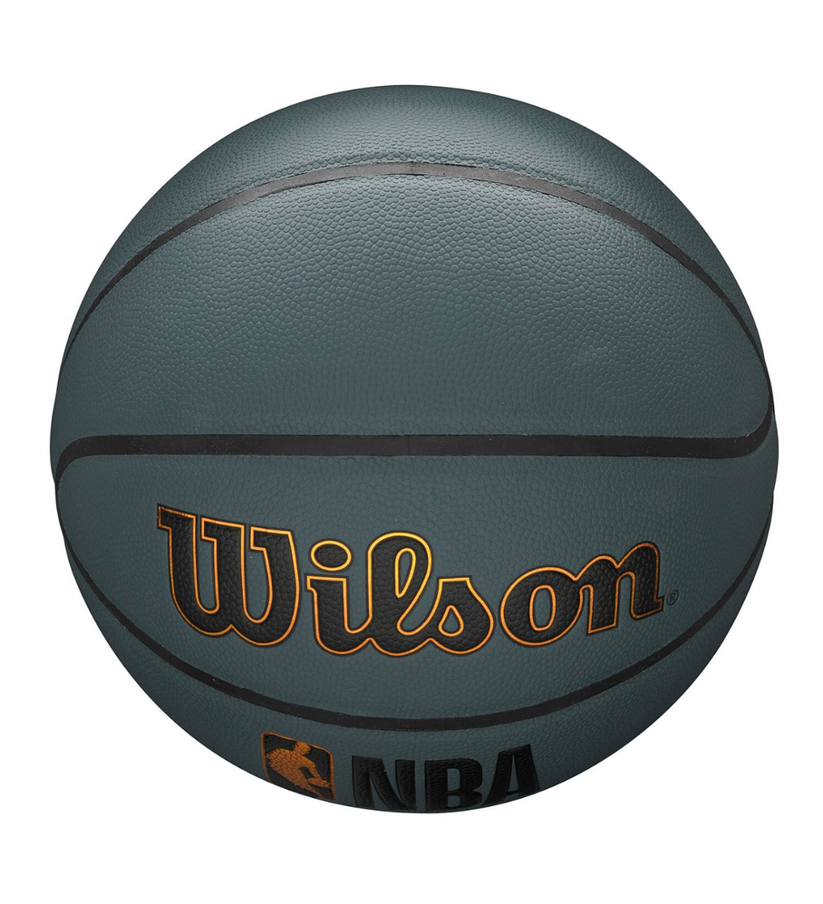 Balón Basketball Wilson NBA Forge Plus Tamaño 7 Gris Oscuro