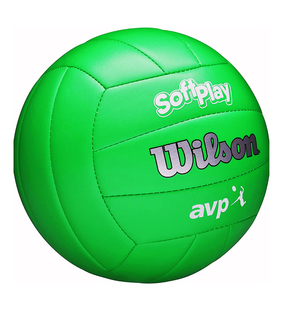 Balón Volleyball Wilson Soft Play AVP Tamaño 5 Verde