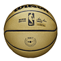 Balón Basketball Wilson NBA Commemorative Gold Edition Tamaño 7 Dorado 5