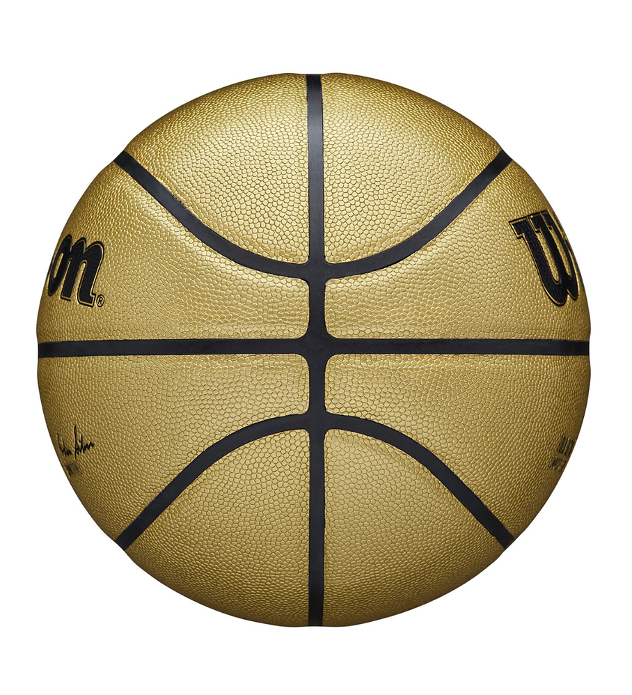 Balón Basketball Wilson NBA Commemorative Gold Edition Tamaño 7 Dorado