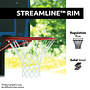 Aro de Basketball Portátil Lifetime Tablero Polietileno 112 x 69 cm 44″ Altura Oficial Telescópico 8