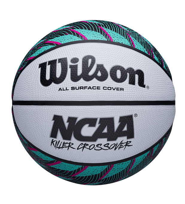 Balón Basketball Wilson NCAA Killer Crossover Tamaño 7 Verde
