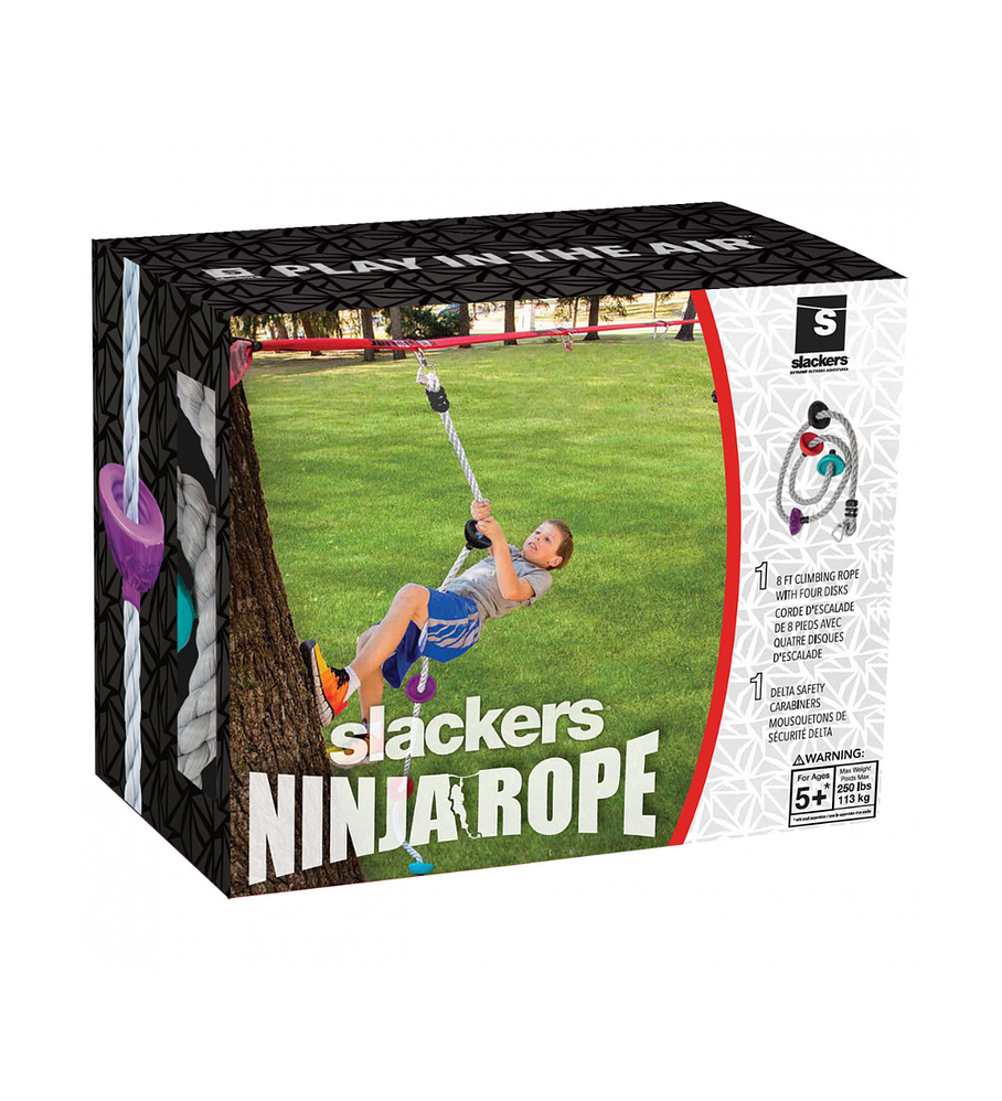 Cuerda para Trepar 2,13 m Slackers Ninja Cimbing Rope 7 Feet