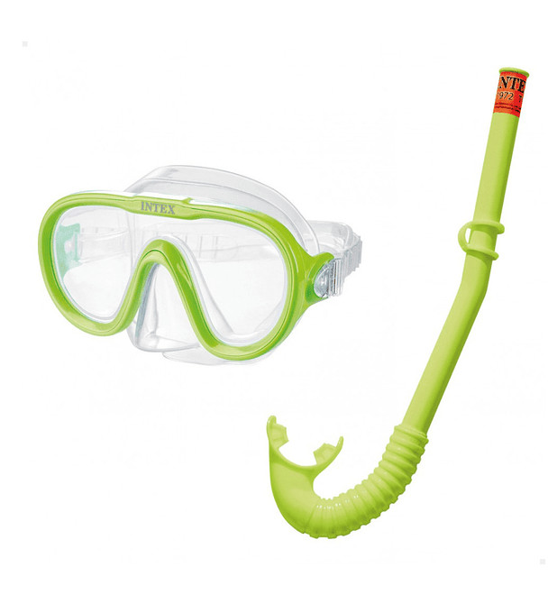 Set de Buceo Intex Mascara Buceo + Tubo Snorkel Adventurer Swim