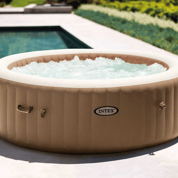 Spa Hot Tub Inflable Intex Bubble Massage 6 Personas 13