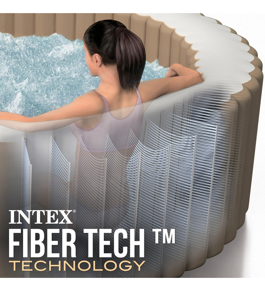 Spa Hot Tub Inflable Intex Bubble Massage 4 Personas