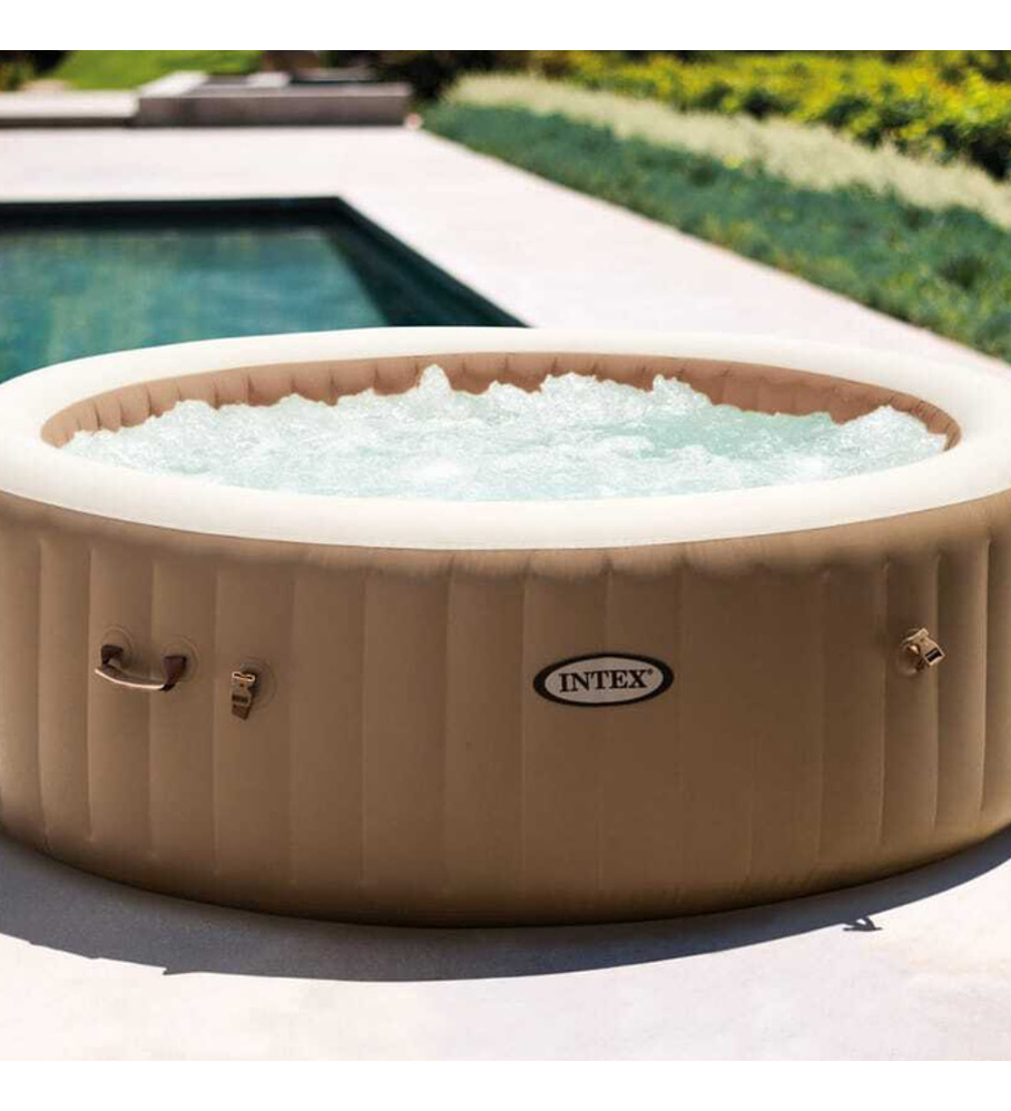 Spa Hot Tub Inflable Intex Bubble Massage 4 Personas