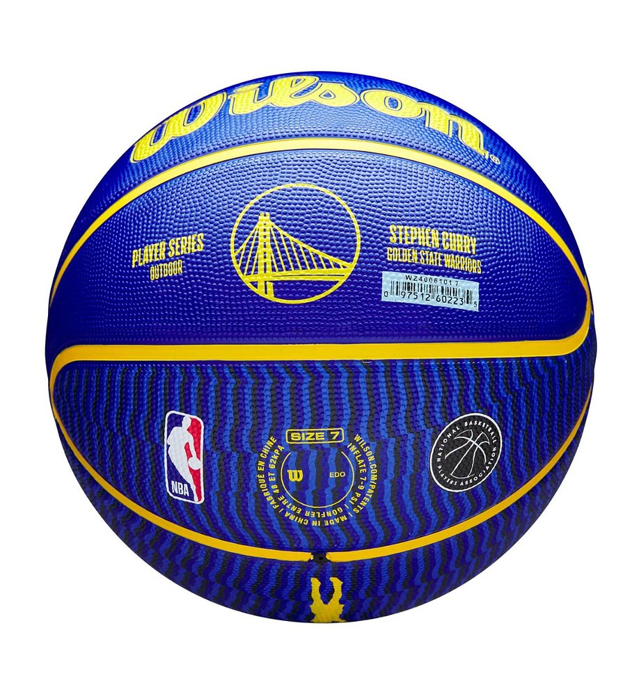Balón Basketball Wilson NBA Player Icon Curry Tamaño 7