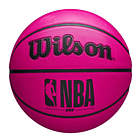 Balón Basketball Wilson NBA DRV Outdoor Tamaño 7 Rosado 1