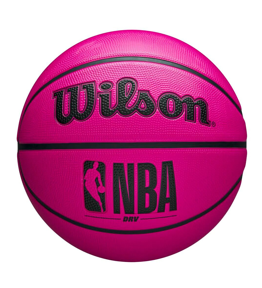 Balón Basketball Wilson NBA DRV Outdoor Tamaño 7 Rosado