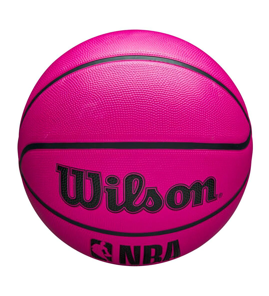 Balón Basketball Wilson NBA DRV Outdoor Tamaño 7 Rosado