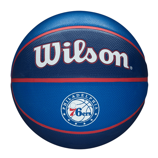 Balón Basketball Wilson NBA Team Tribute Philadelphia 76ers Tamaño 7