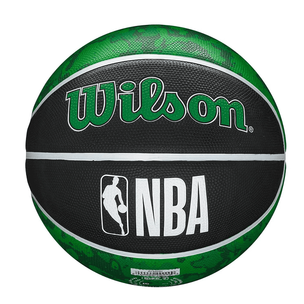 Balón Basketball Wilson NBA Tidye Boston Celtics Tamaño 7