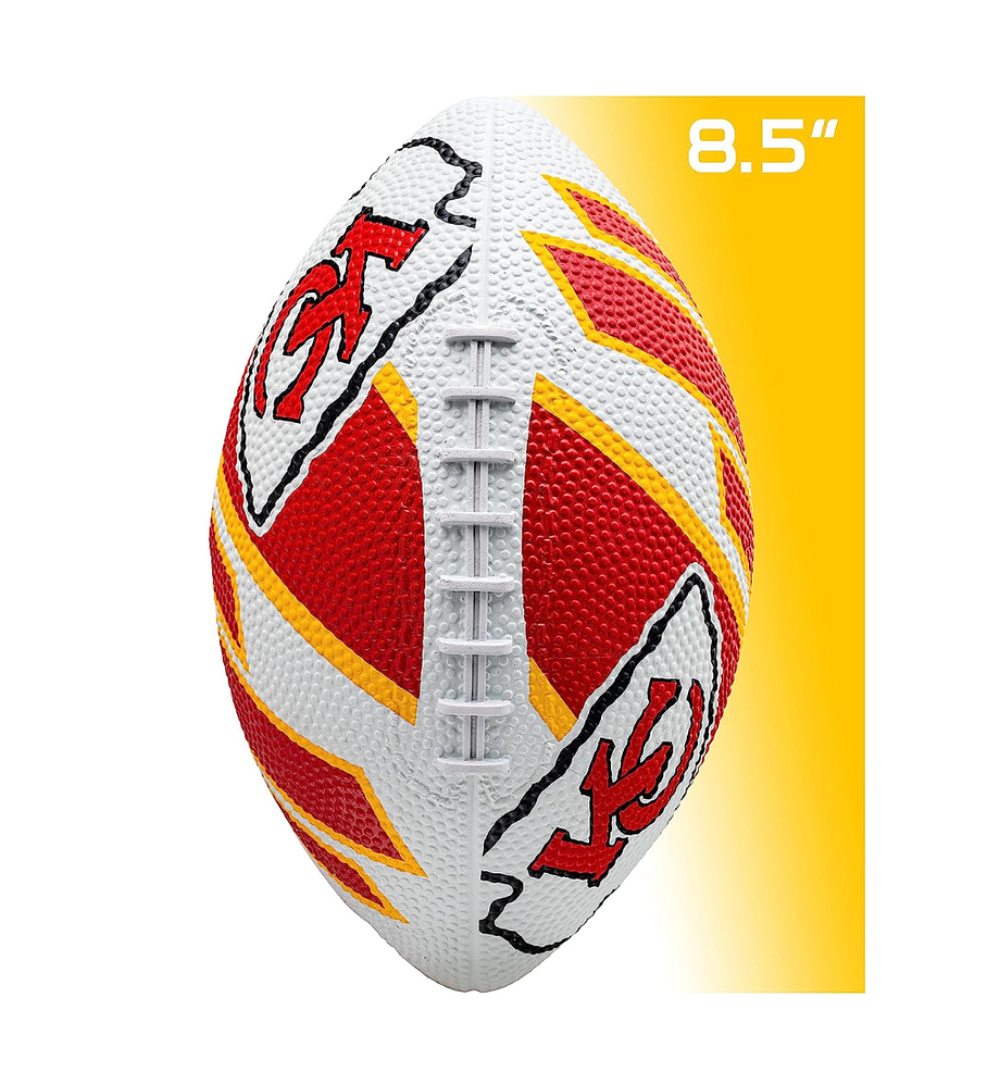 Balón Fútbol Americano Franklin Sports NFL Team Chiefs 22 cm