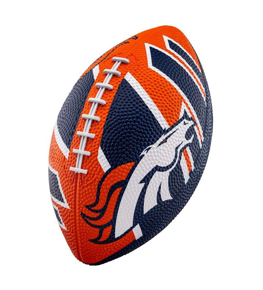 Balón Fútbol Americano Franklin Sports NFL Team Broncos 22 cm