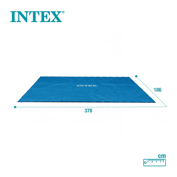 Cobertor Solar Piscina Intex Rectangular 400 x 200 Cm Pool Cover 3