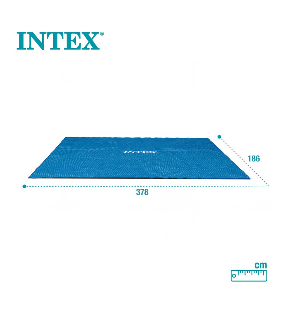 Cobertor Solar Piscina Intex Rectangular 400 x 200 Cm Pool Cover